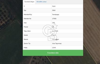 COLDWELL BANKER ROUTE | İSMETPAŞA'DA SATILIK TARLA