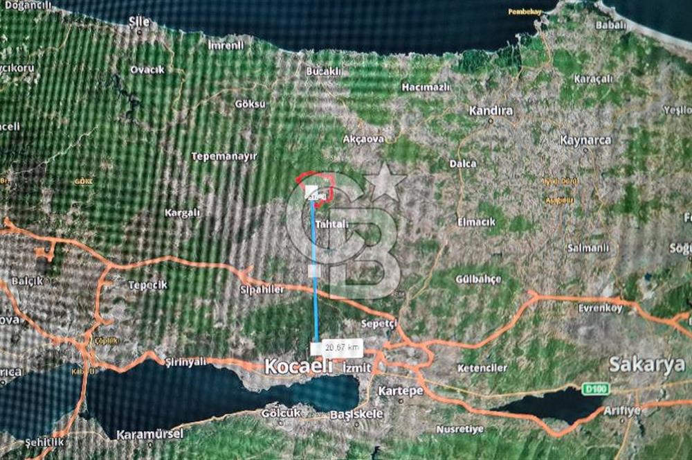 KANDIRA ÇAKMAKLAR KÖYÜ ACİL SATILIK FIRSAT ARAZİ