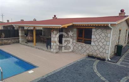 Sincan Temelli'de Site İçinde Satılık 2+1 Havuzlu Taş Villa