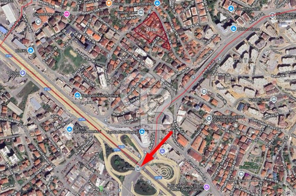 PENDİK ÇINARDERE DE YATIRIMLIK K2 KONUT İMARLI ARSA PAYI