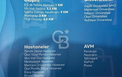 PENDİK ÇINARDERE DE YATIRIMLIK K2 KONUT İMARLI ARSA PAYI