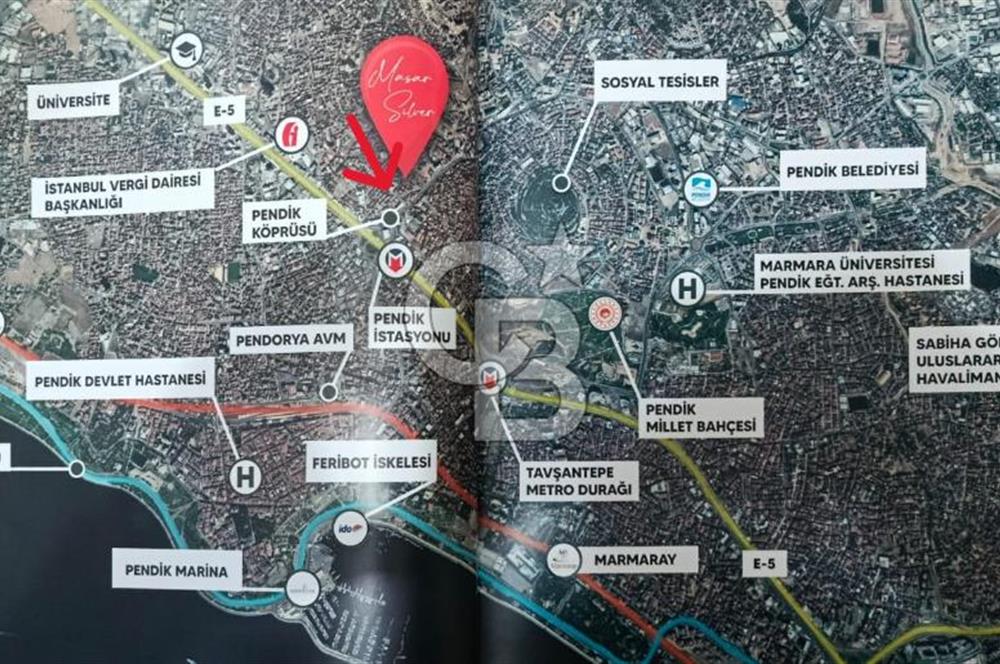 PENDİK ÇINARDERE DE YATIRIMLIK K2 KONUT İMARLI ARSA PAYI