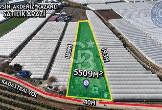 MERSİN- AKDENİZ-KAZANLI 5509M² SATILIK ARAZİ - 1 - 313331