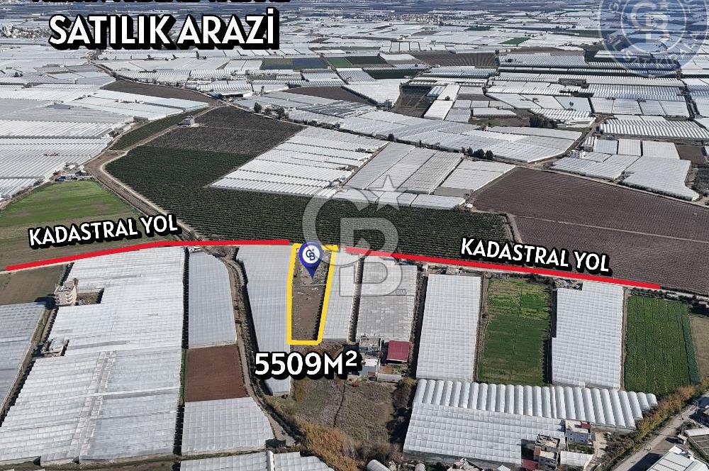 MERSİN- AKDENİZ-KAZANLI 5509M² SATILIK ARAZİ