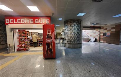 KEÇİÖREN BELEDİYESİ ÖNÜ METRO GİRİŞİ – YÜKSEK CİROLU BÜFE YATIRIM FIRSATI