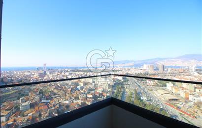 İzka Merkez Yaşam Konak Deniz Manzaralı 1+1 Satılık Daire