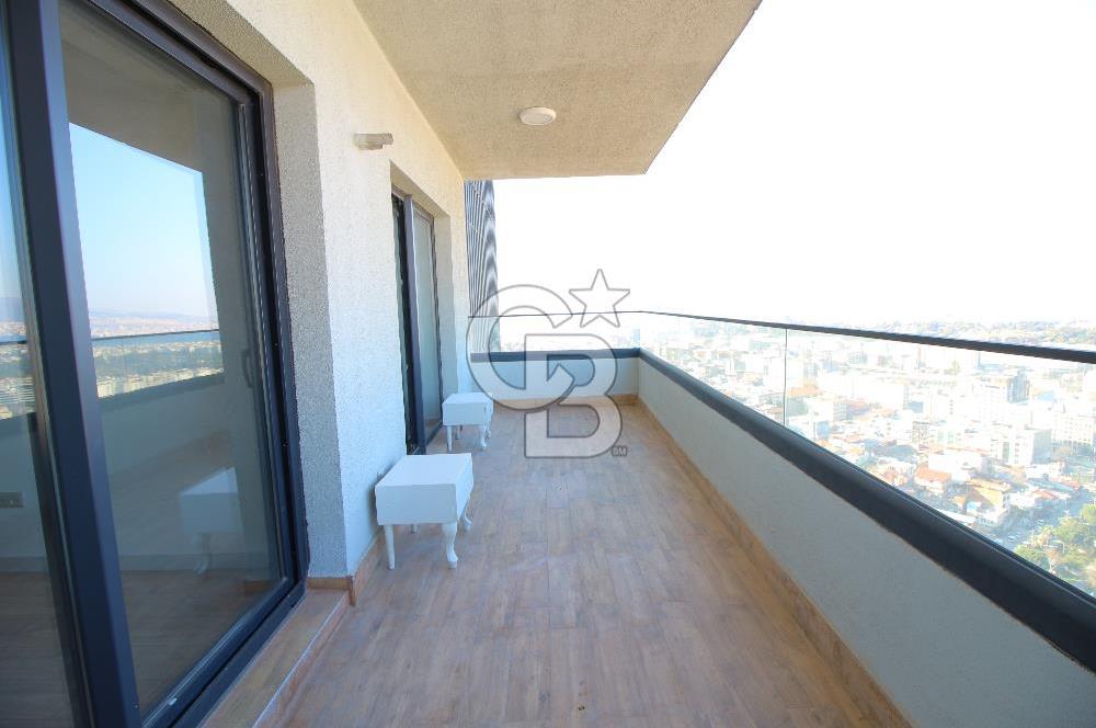 İzka Merkez Yaşam Konak Deniz Manzaralı 1+1 Satılık Daire