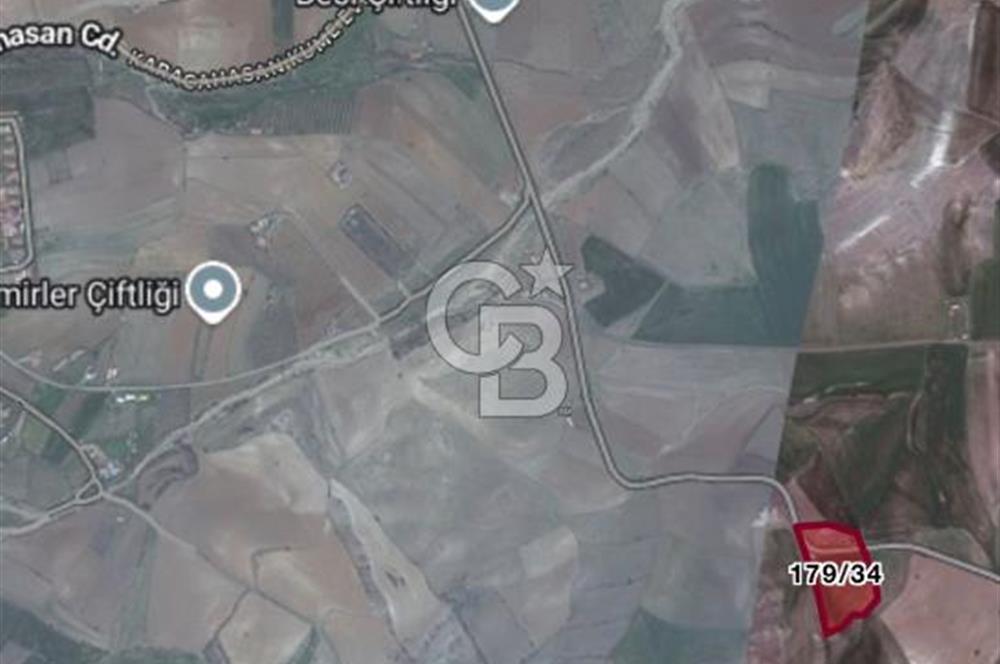 ELMADAĞ KARACAHASAN MAH'DE TEK TAPU 13 DÖNÜM SULU TARLA