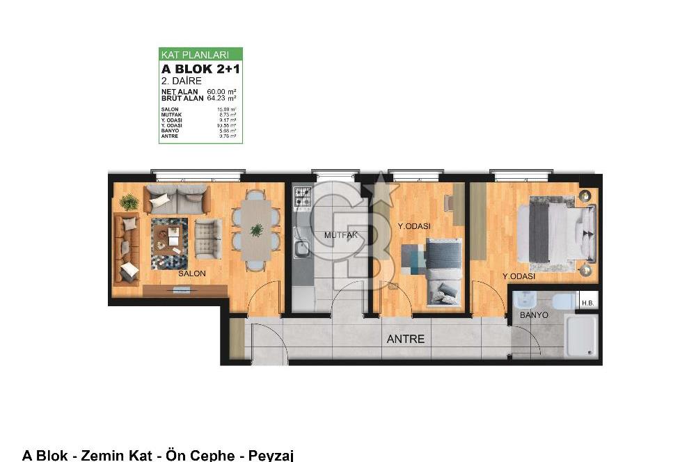 Silivri Selimpaşa'da 2+1 Satılık Site Dairesi