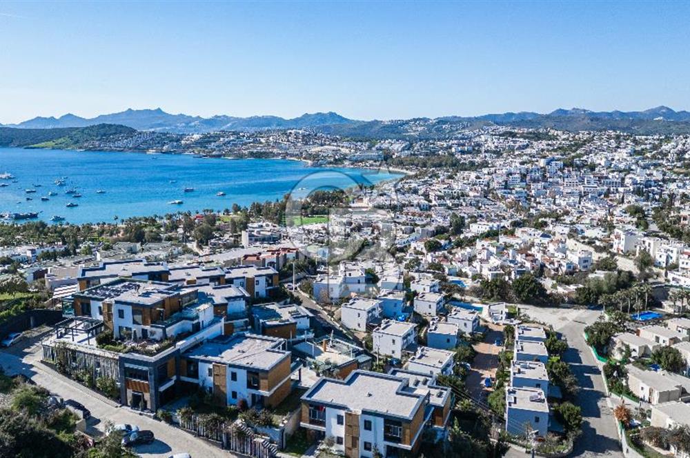 Bodrum Bardakçıda deniz manzaralı daire
