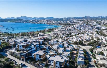 Bodrum Bardakçıda deniz manzaralı daire