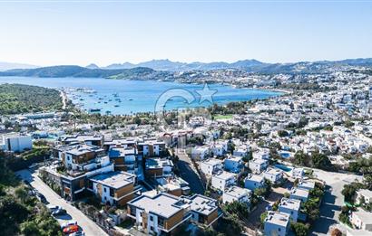 Bodrum Bardakçıda deniz manzaralı daire