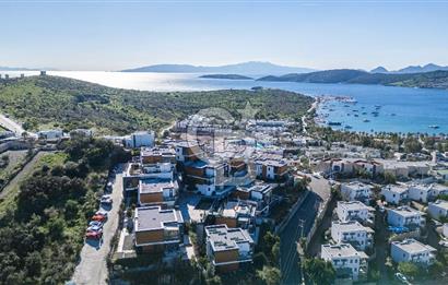 Bodrum Bardakçıda deniz manzaralı daire