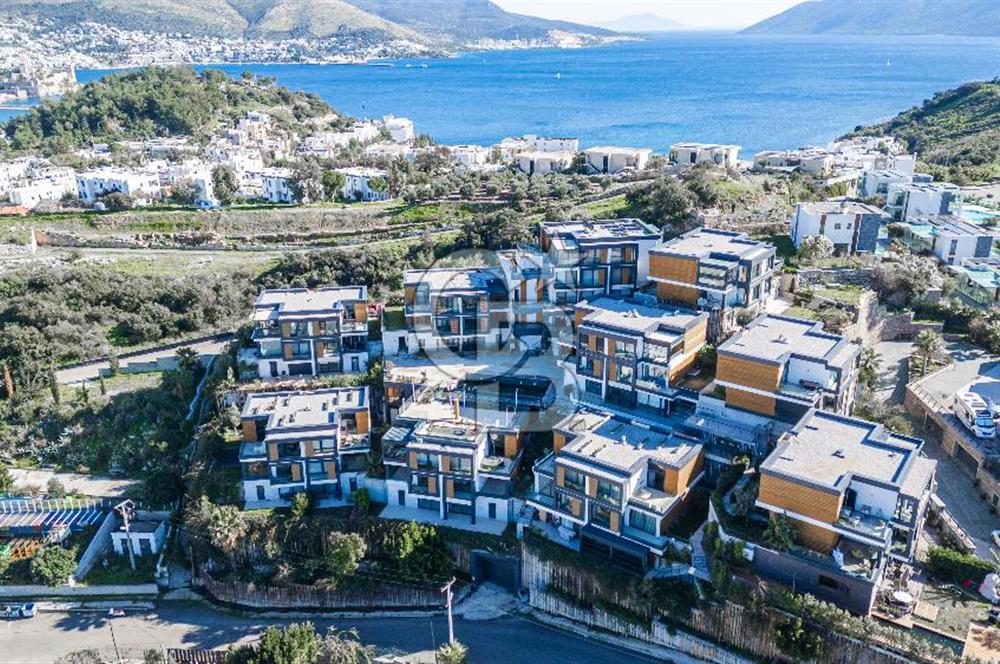 Bodrum Bardakçıda deniz manzaralı daire
