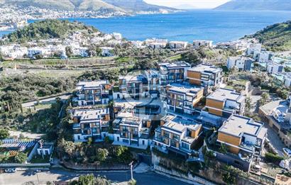 Bodrum Bardakçıda deniz manzaralı daire
