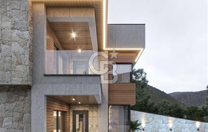 FOÇA KOZBEYLİ'DE 5+1 TRİPLEX LOFT HAVUZLU SATILIK MÜSTAKİL VİLLA