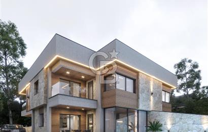 FOÇA KOZBEYLİ'DE 5+1 TRİPLEX LOFT HAVUZLU SATILIK MÜSTAKİL VİLLA