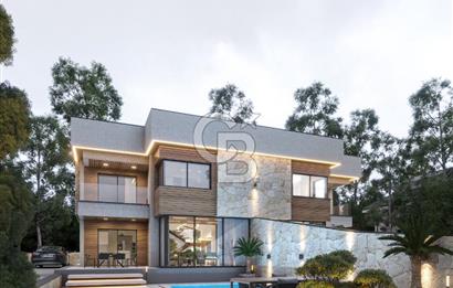 FOÇA KOZBEYLİ'DE 5+1 TRİPLEX LOFT HAVUZLU SATILIK MÜSTAKİL VİLLA
