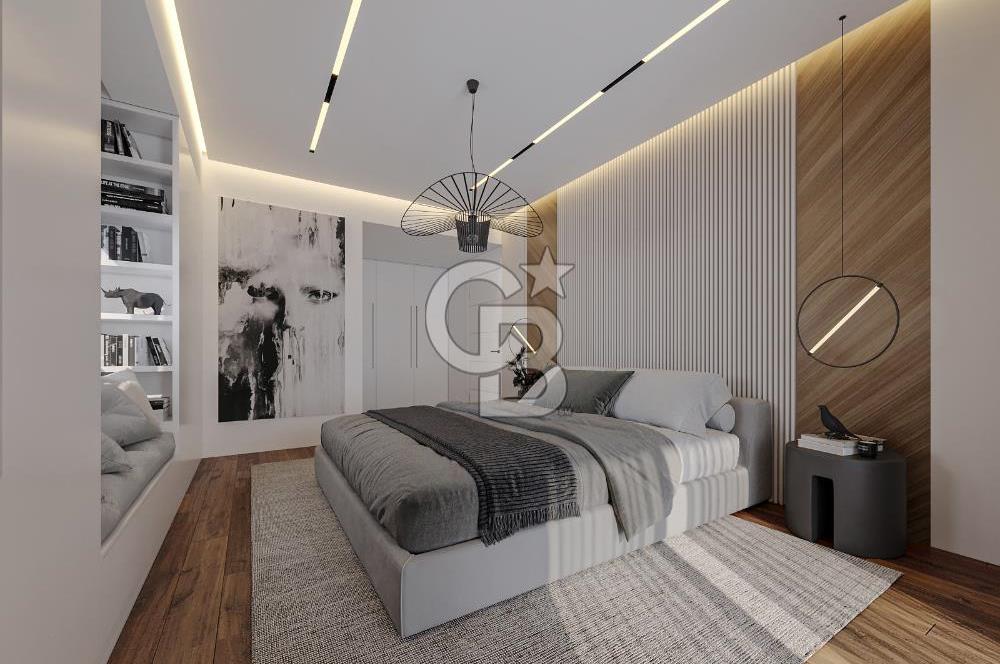 FOÇA KOZBEYLİ'DE 5+1 TRİPLEX LOFT HAVUZLU SATILIK MÜSTAKİL VİLLA