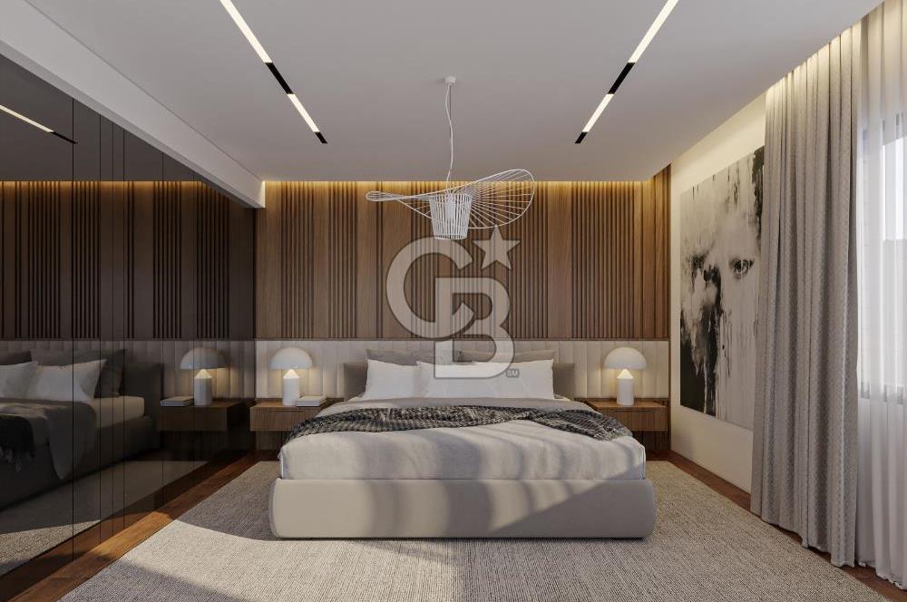 FOÇA KOZBEYLİ'DE 5+1 TRİPLEX LOFT HAVUZLU SATILIK MÜSTAKİL VİLLA