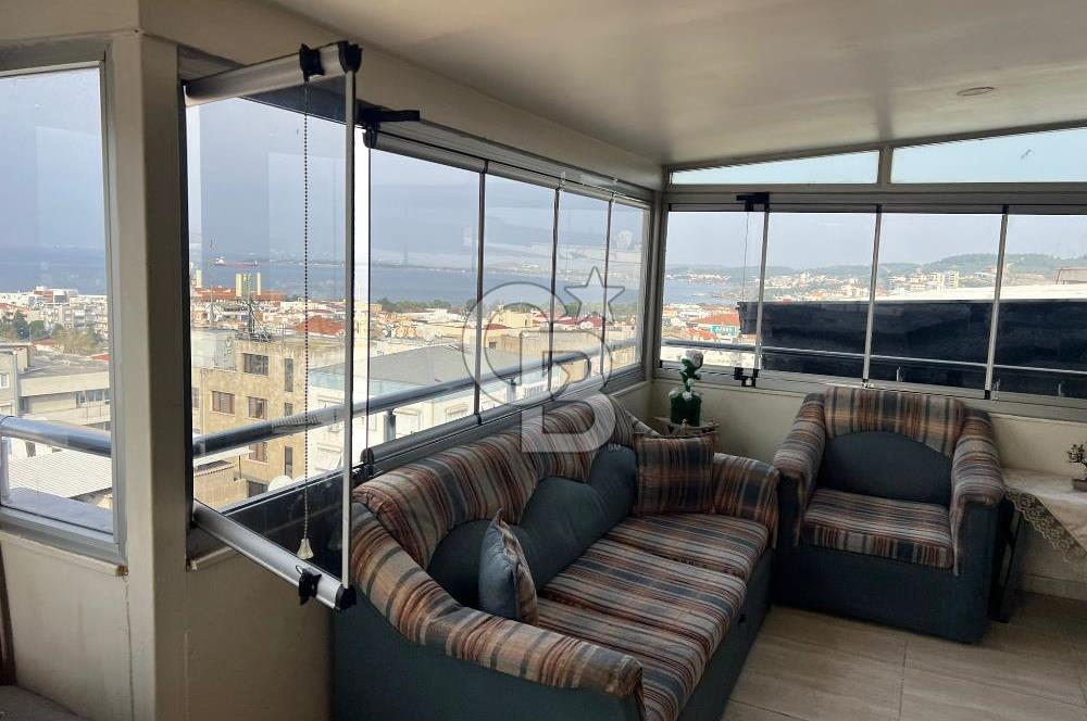 Aliağa Merkez'de Deniz Manzaralı 5+1 Satılık Dubleks Daire 