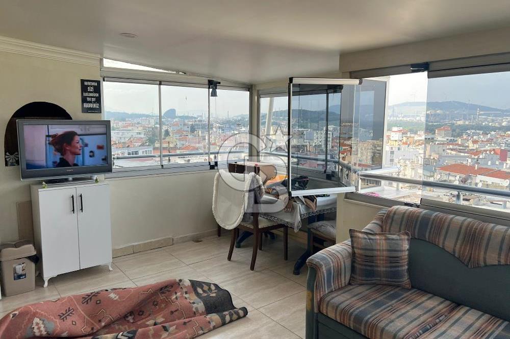 Aliağa Merkez'de Deniz Manzaralı 5+1 Satılık Dubleks Daire 