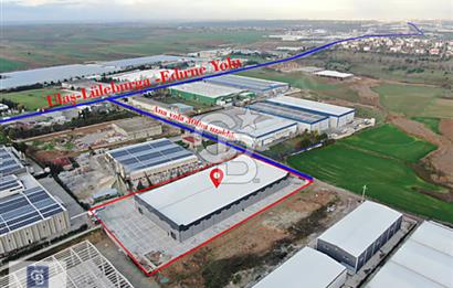 Tekirdağ Ergene Ulaş OSB de 9.413,73 m2 Satılık Depo