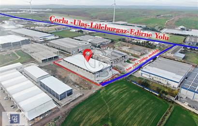 Tekirdağ Ergene Ulaş OSB de 9.413,73 m2 Satılık Depo