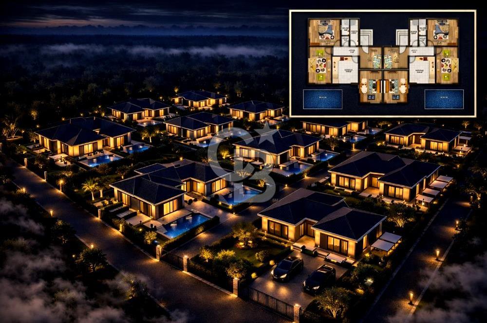 NAZİLLİ DUALAR'DA 3+1 SATILIK MÜSTAKİL VİLLALALAR