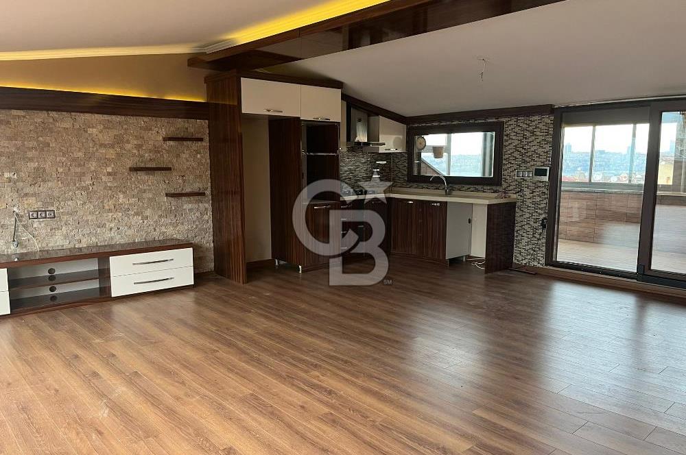 Üsküdar Salacak'ta 3+1 Deniz Manzaralı Teraslı Dubleks Kiralık Daire 