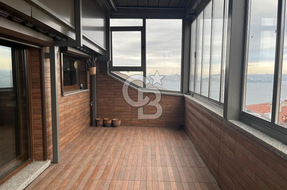 Üsküdar Salacak'ta 3+1 Deniz Manzaralı Teraslı Dubleks Kiralık Daire 