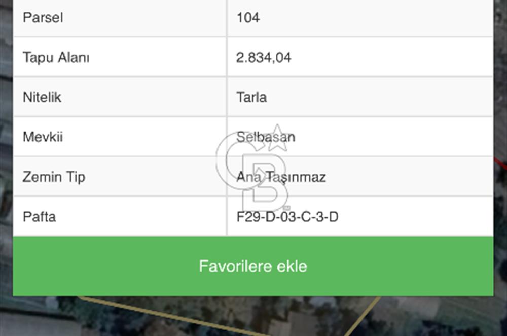 Karabük öğlebelin de satılık arsa 
