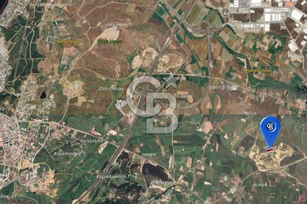 İzmir Aliağa Güzelhisarda 8.372m², Yolu Olan, Yatırımlık Tarla