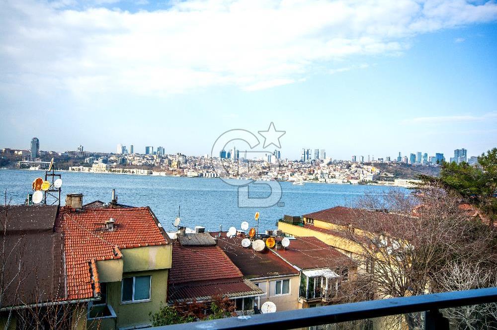 ÜSKÜDAR SULTANTEPE'DE BOĞAZ MANZARALI SATILIK 3+1 DAİRE