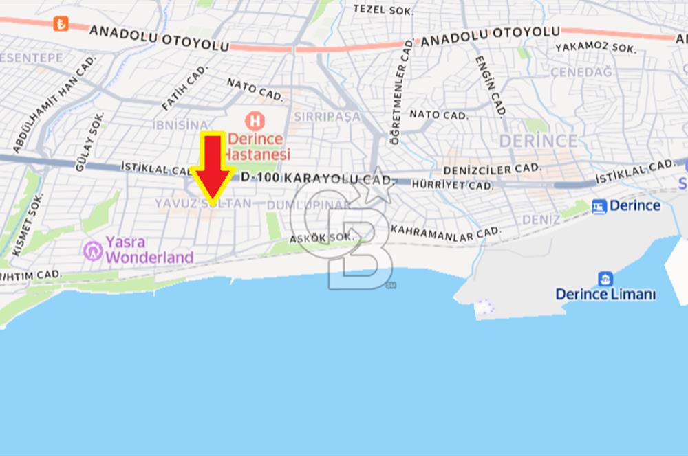 DERİNCE 60 EVLER’DE TİCARETİN MERKEZİNDE, ÇOK AMAÇLI KULLANIMA UYGUN TİCARİ GAYRİMENKUL