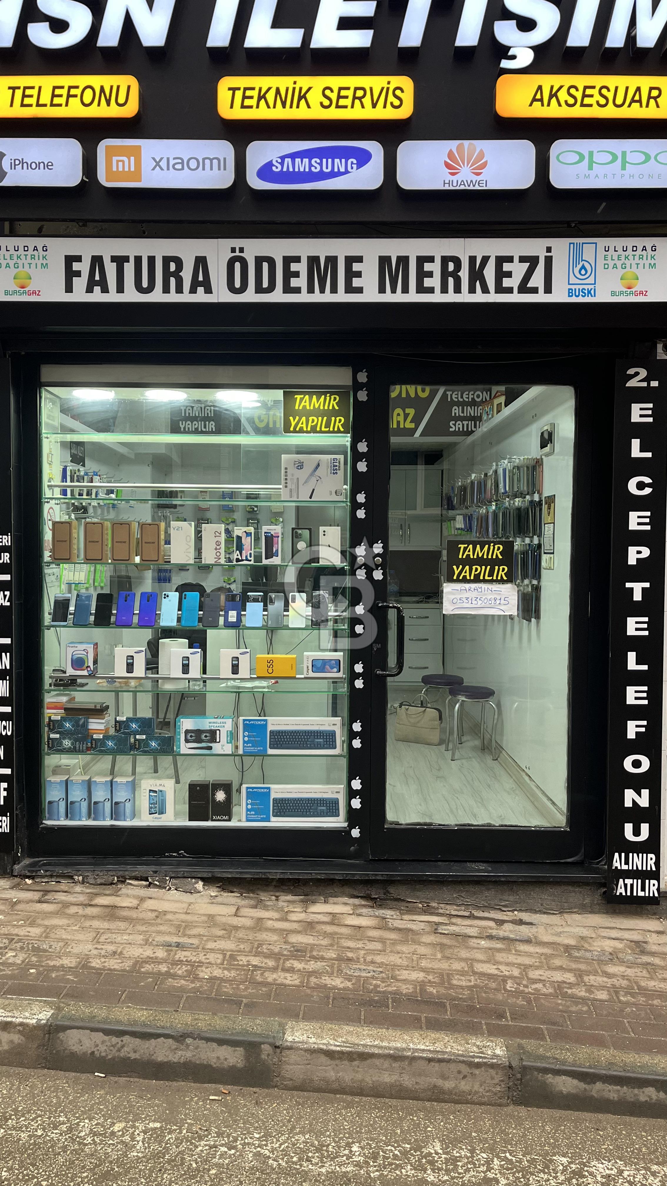 SATILIK 18 m² DÜKKÂN - Yıldırım Mollaarap - İşlek Cadde Üzeri