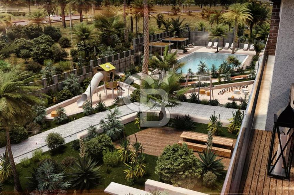 DENİZE SIFIR 2+1 LÜX BALKON VE TERASLI KYBELE EVLERİ