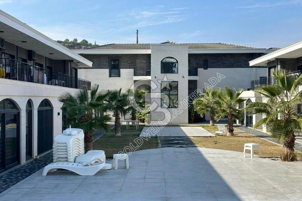 Kuşadası Kuştur Plajı ‘na Yürüme Mesafesinde 1+1 şık eşyalı kiralık daire