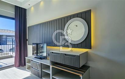 Kuşadası Kuştur Plajı ‘na Yürüme Mesafesinde 1+1 şık eşyalı kiralık daire