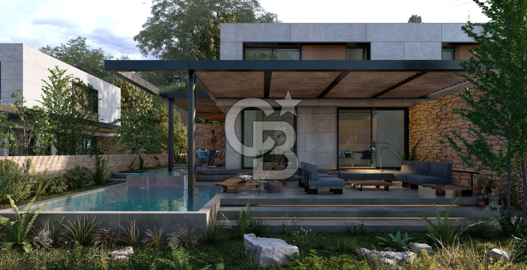 Çeşme Aya Yorgi Koyu ve Boyalık Bölgesinde Satılık Akıllı Sistem Villa