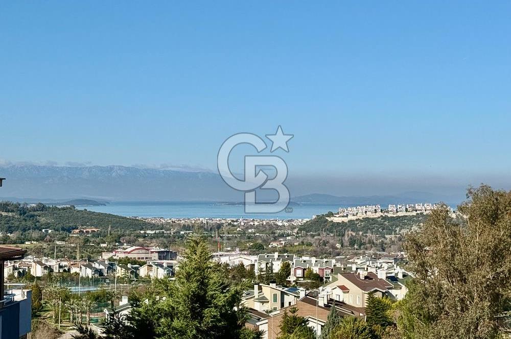 Güzelbahçe Kahramandere Deniz Manzaralı Satılık 4+2 Villa