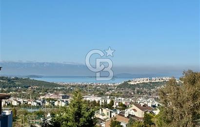 Güzelbahçe Kahramandere Deniz Manzaralı Satılık 4+2 Villa