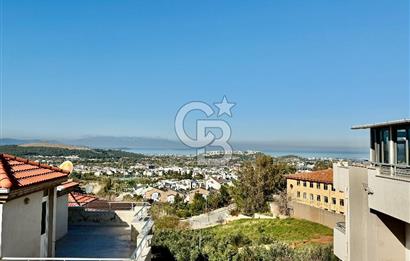 Güzelbahçe Kahramandere Deniz Manzaralı Satılık 4+2 Villa