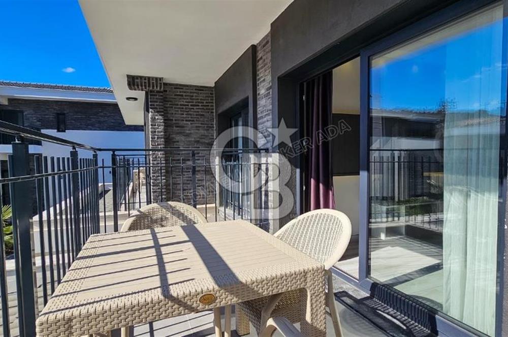 Kuşadası Kuştur Plajı ‘na Yürüme Mesafesinde 1+1 şık eşyalı kiralık daire