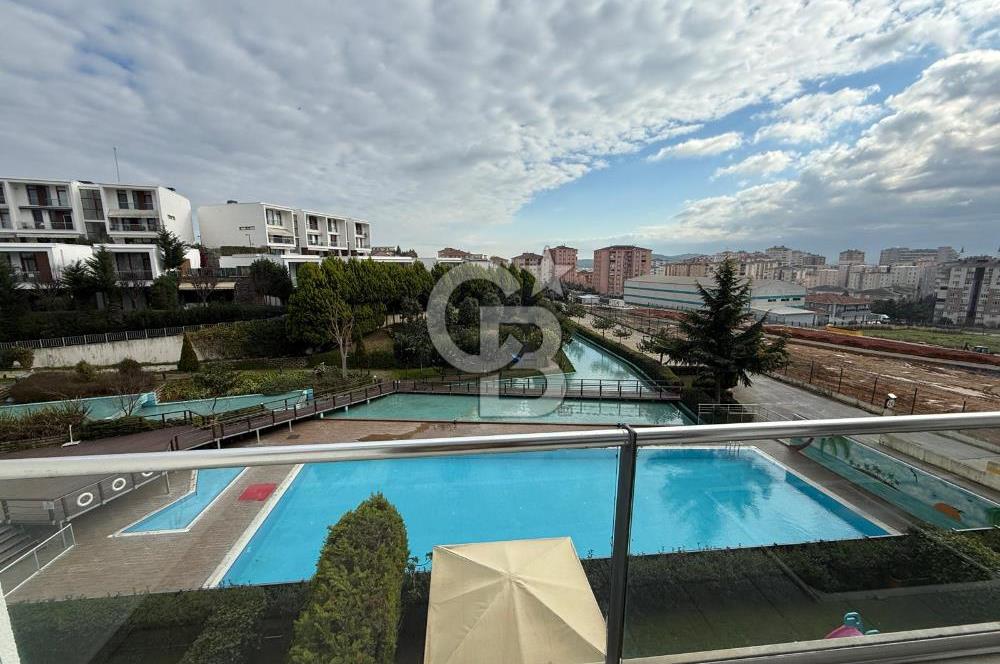 Pendik Dumankaya Minimal Satılık 2+1 Daire Havuz Manzaralı