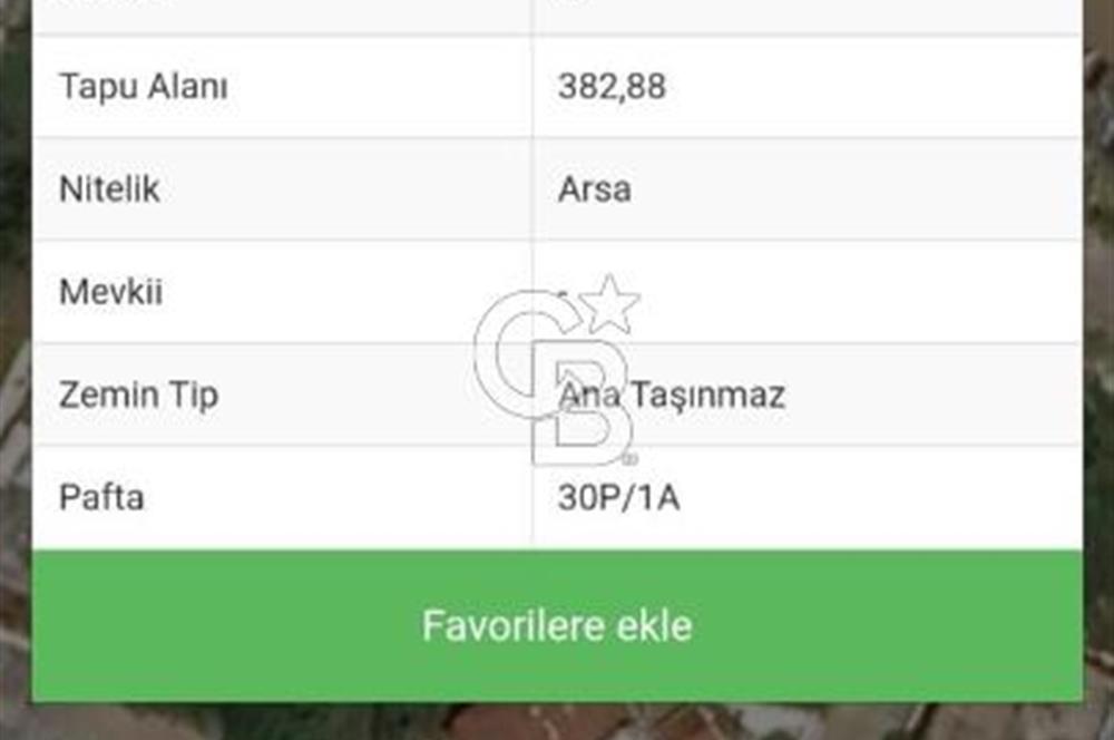  YALOVA MERKEZ FEVZİÇAKMAK DA SATILIK 3 KAT İMARLI 383M2 ARSA!