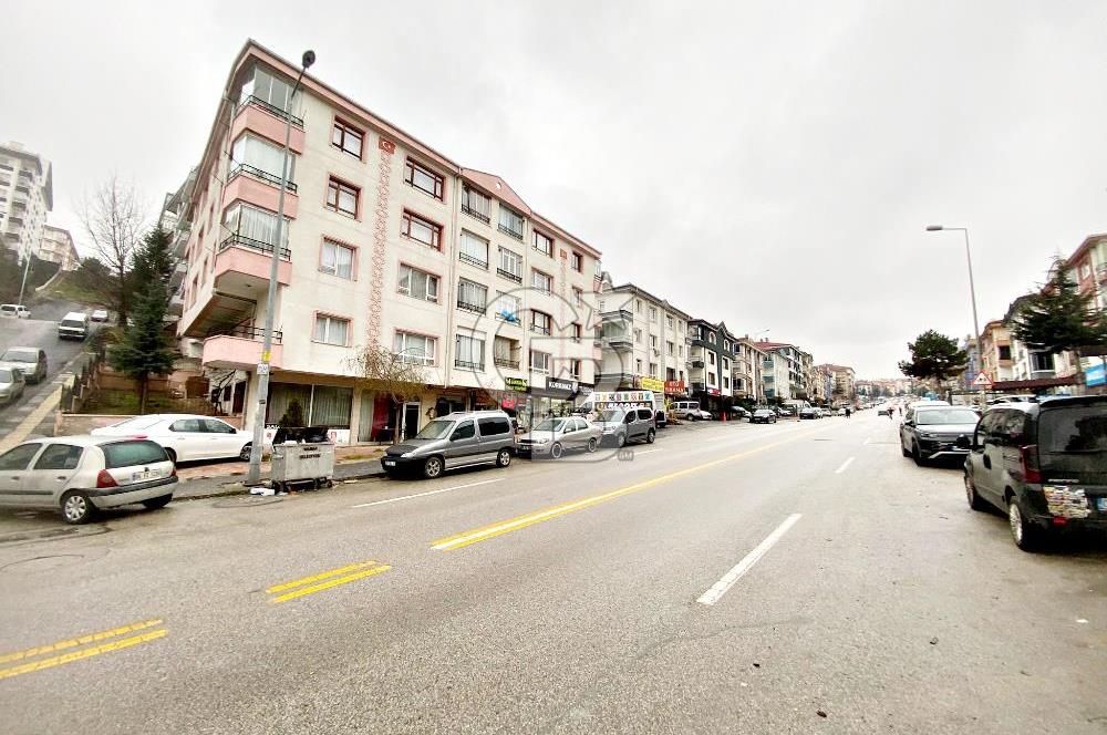 TEK YETKİLİ !!! ANADOLU CADDESİ ÜZERİNDE 2. KATTA ÖN CEPHE 3+1