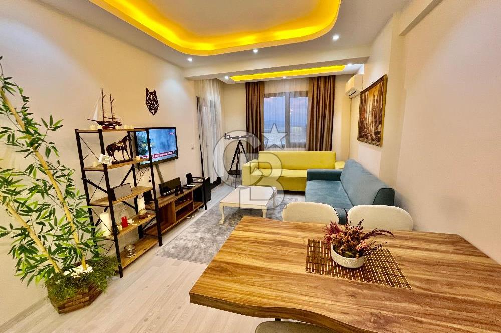 Foça Kazım Dirik Mah. Kiralık Eşyalı Teraslı Daire