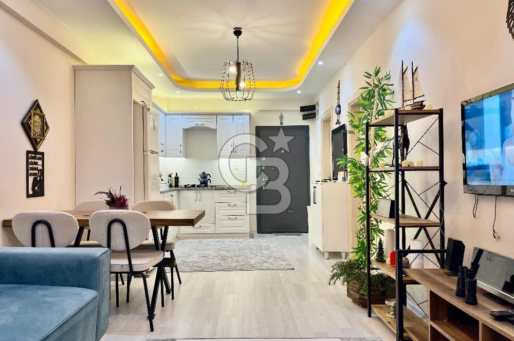 Foça Kazım Dirik Mah. Kiralık Eşyalı Teraslı Daire