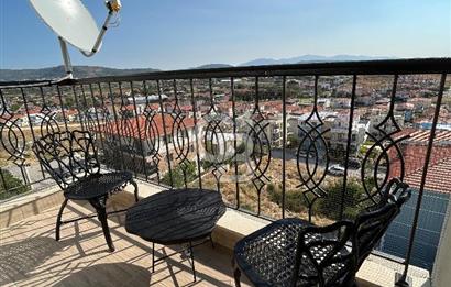 Foça Kazım Dirik Mah. Kiralık Eşyalı Teraslı Daire